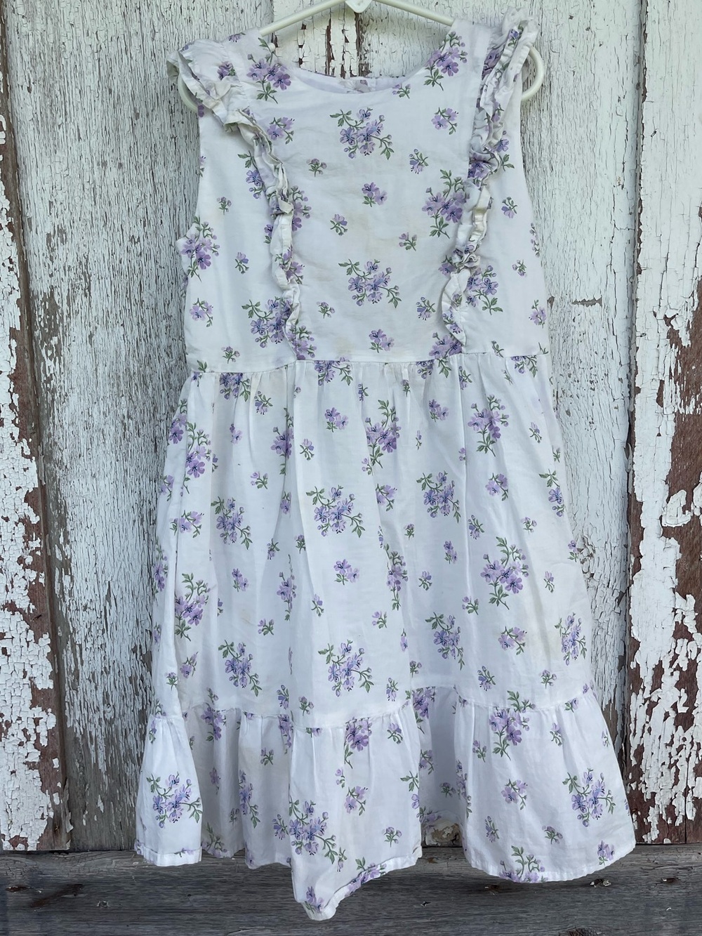 Homegrown by Gymboree, Cotton Violets Girls Dress size 8